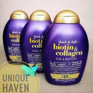 Ogx Biotin and Collagen Shampoo 385ml