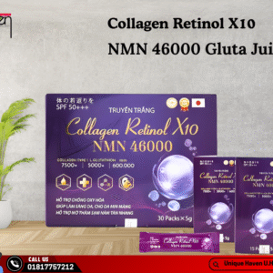Collagen Retinol X10 NMN 46000 Gluta Juice