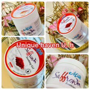 Milk Saffron Soothing Gel (550ml)